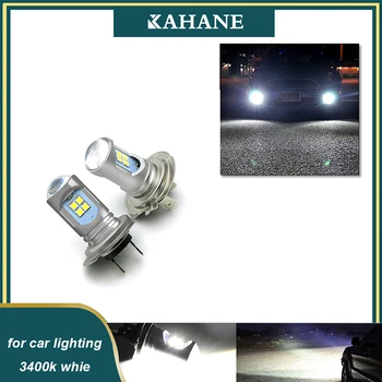 

2Pcs H7 Led Bulb 6000k White Auto Car Fog Light Driving Day Running Headlight White Replace taillights for VW Passat Golf polo