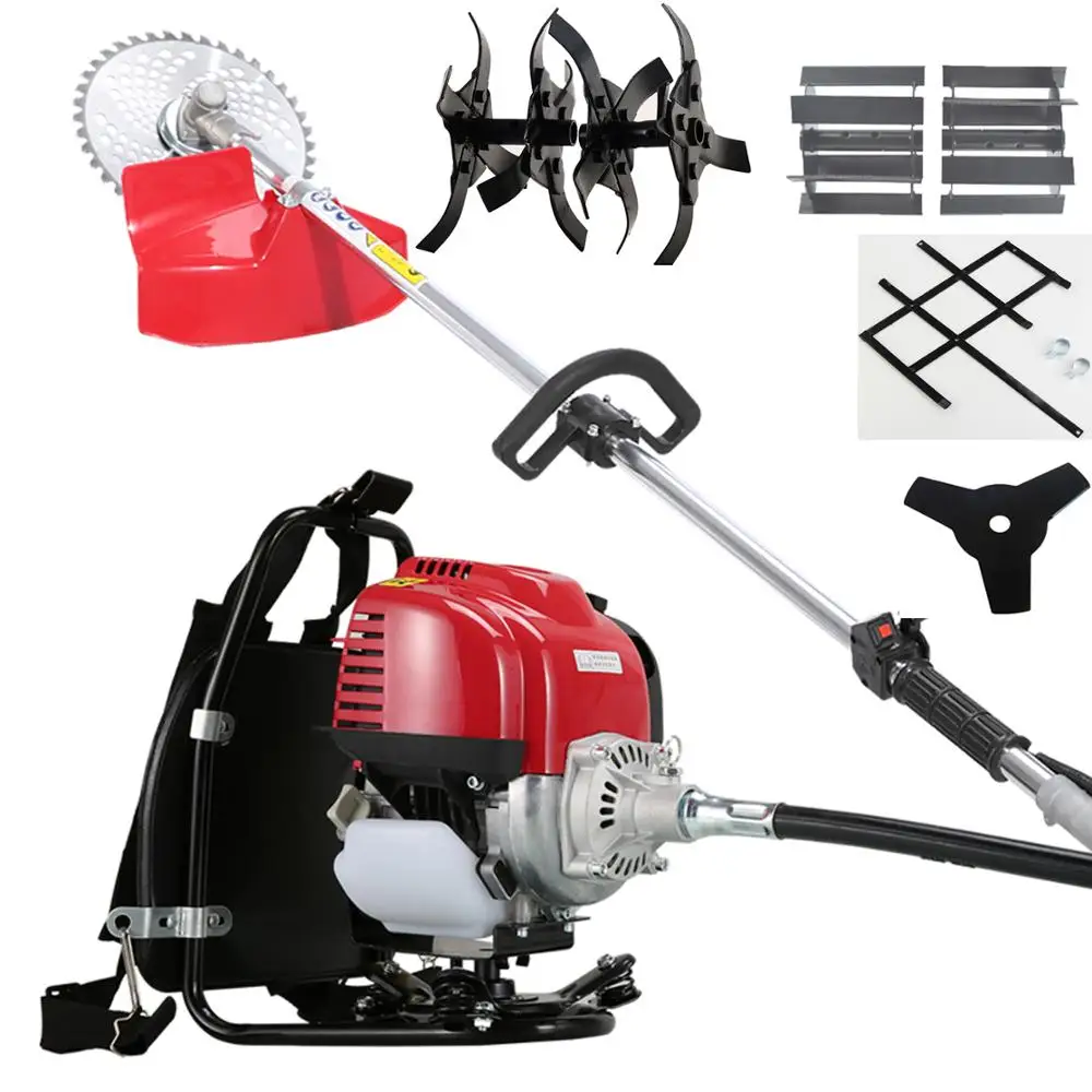

Multifunction Trimmer,Lawn Mower,Brushcutter,Garden Grass Trimming Machine Brush Cutter,Lawn Mower for Weeding loosening soil