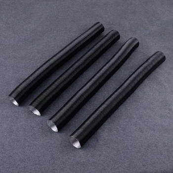 

4pcs 42mm Outlet Tube Air Diesel Heater Duct Pipe Hose Aluminum Foil Black Fit For Webasto Eberspacher Domestic Planer