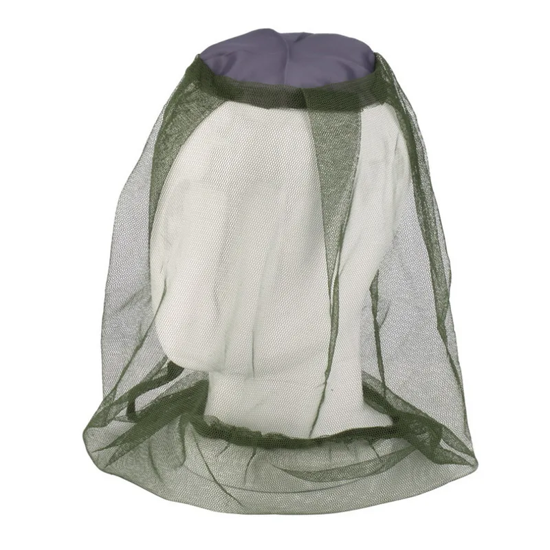 

Mosquito Mask Mosquito Head Net Face & Neck Protection - Outdoor Mosquito Net Camping Hat