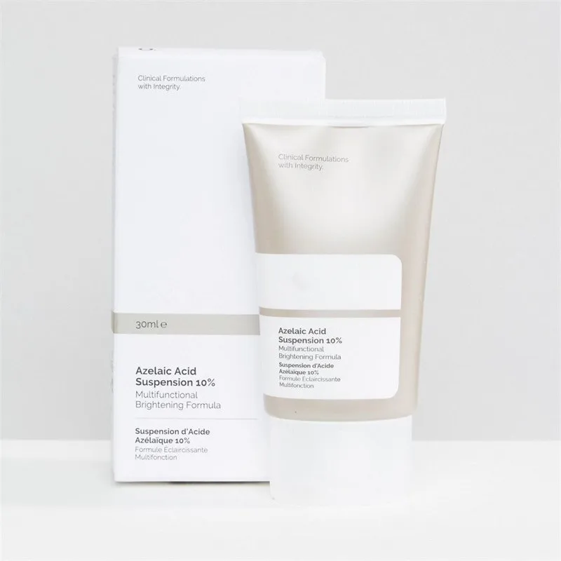 Azelaic Acid Suspension 10% Remove Acne Cream Oil Control Fade Acne Marks Smooth and Brighten Complexion Essence Multiple Whiten
