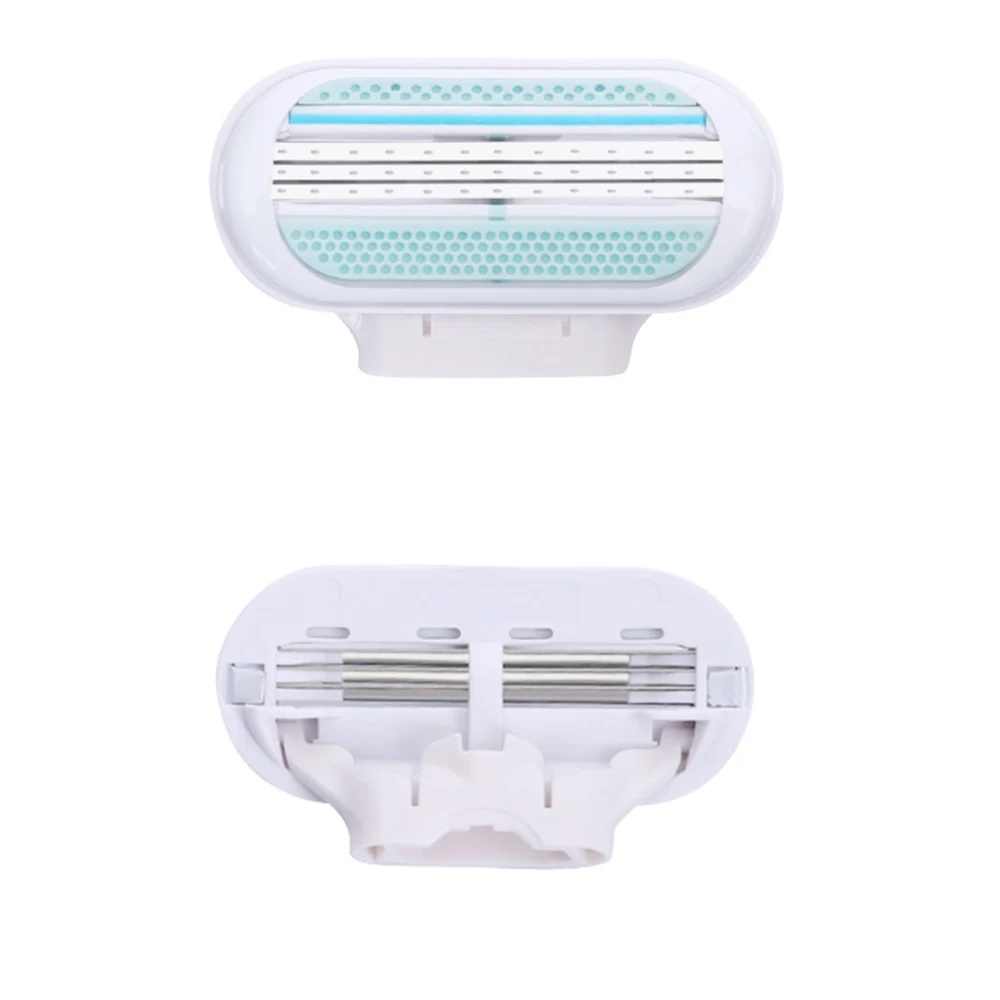 

Women Replaceable Manual 3 Layers Hair Removal Tool Manual Shaving Handle Blades Leg/Arm Hair Removal