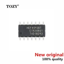 10pcs / lot new original Hef4093bt, 653 4-way 2-input NAND gate Schmidt trigger logic chip