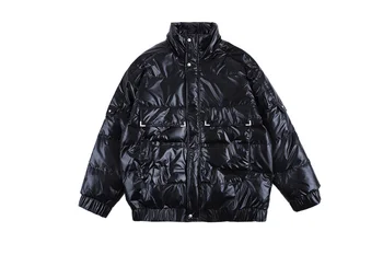 

2020 New High Quality White Duck Down Jackets Coats Men Women Original Design Winter Thick Warm Down Jacket Shiny Outwear Men