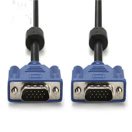 

VGA HD 15Pin Male to Male Extension Cable Cord for PC Laptop Monitor Projector