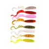 10PCS/Lot Silicone bait 9cm 2.5g iscas artificiais pesca Maggots Grub Worm Fishing Tackle Fishing Lures ► Photo 1/6