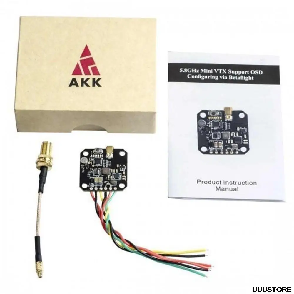 New AKK FX3-ultimat 5.8G 40CH 25/200/400/600mW Switchable Smart Audio FPV Transmitter Support OSD for Racing Drone Quadcopter 6