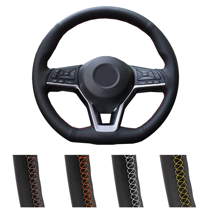 Customized Car Steering Wheel Cover For Nissan X Trail Kick 2017 2019