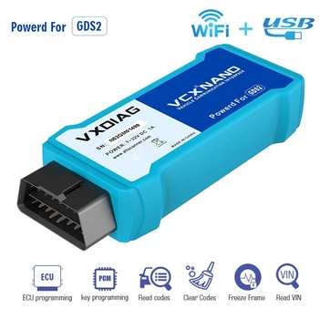 

VXDIAG VCX NANO for GM OPEL Tech2Win and GDS2 Diagnostic Tool WIFI Version VXDIAG VCX NANO GDS2 Device