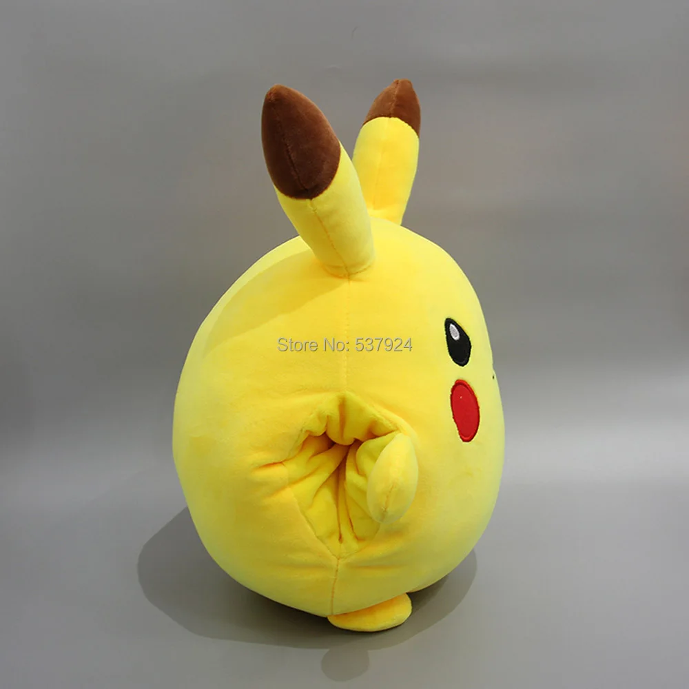 Новинка 5 шт Пикачу Psyduck Croagunk теплая ручная Подушка 1" 30 см плюшевая кукла
