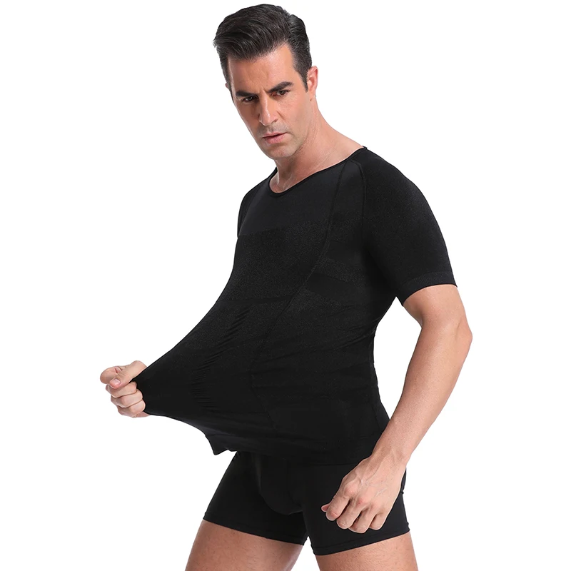 Men Slimming Body Shaper Tummy Control Shapewear Man Shapers Modeling Underwear Waist Trainer Corrective Posture Vest Corset US