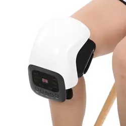 USB Knee Massager Vibration Pulse Heat Therapy Heating Timing Knee Pad Protector Electronic Treatment Care Massage Unisex Single
