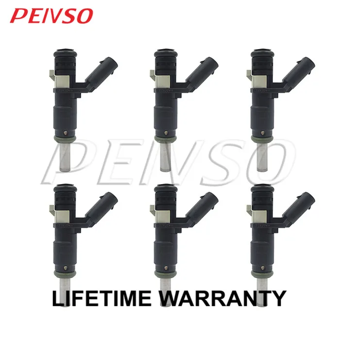 

PEIVSO 6pcs A2720780249 FJ840 fuel injector For DODGE&MERCEDES-BENZ SPRINTER 2500 / C230 / CLK350 / SLK280 2.5L 3.0L 3.5L V6