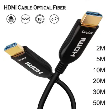 

2m/5m/10m/20m/30m/50m HDMI Cable Optical Fiber HDMI 2.0 Cable 4K 60HZ 3D for HD TV LCD Laptop PS3 Projector Computer