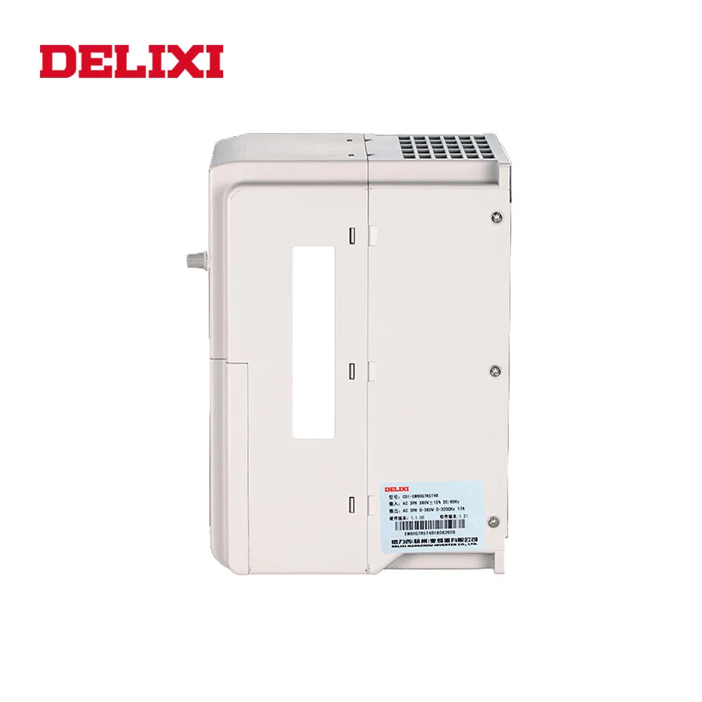 Преобразователь частоты DELIXI 0,4/0,75/1,5/2.2kw AC 220V однофазный 50HZ 60HZ регулятор скорости VFD переменный преобразователь для двигателя