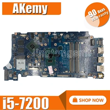 

Akemy for Dell Inspiron 7460 7560 Laptop Motherboard i5-7200U CPU BKD40 LA-D821P 100% Tested Mianboard