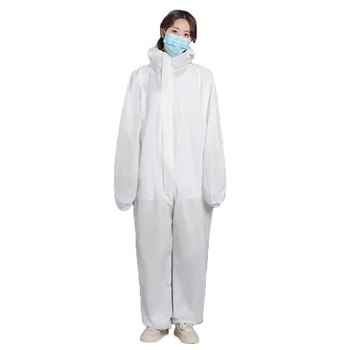 

Disposable Anti-epidemic Antibacterial medico Isolation Clothing Suit Clothes Gowns Devices Patch Coveralls Anti Static FHF01
