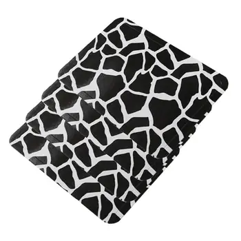 

4pcs Table Mat Cow Grain Non-slip PU Durable Heat-proof Anti-scald Placemat for Home Hotel Restaurant