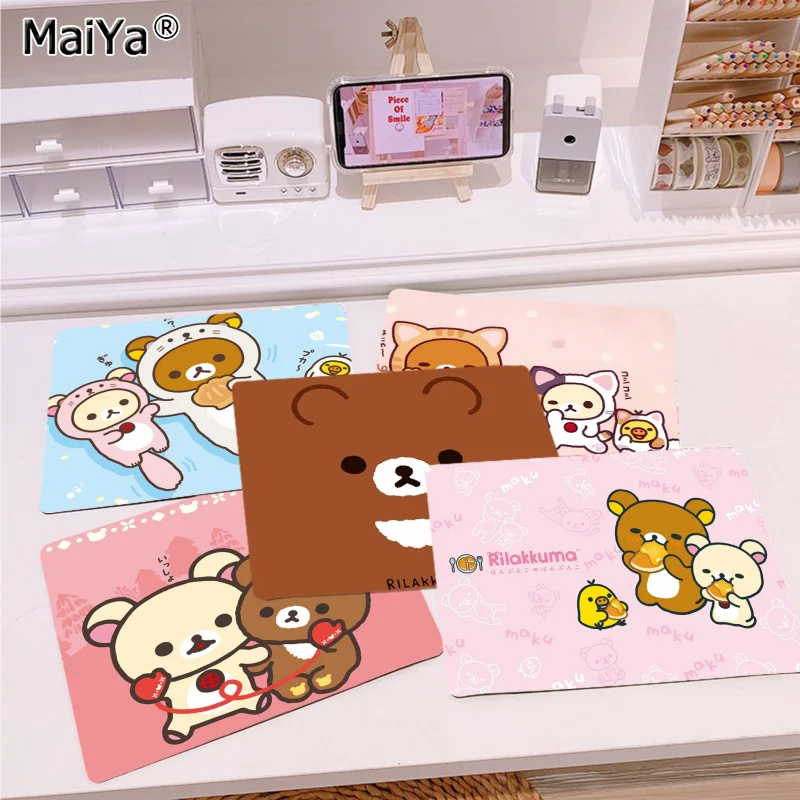 MaiYa простой дизайн kawaii Rilakkuma Kiiroitori геймерские игровые коврики коврик для мыши