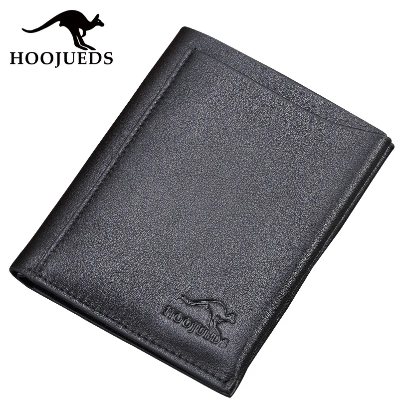 

Genuine Leather Leather Wallet Guangdong Fashion Verticle Leather Wallet Business MEN'S Wallet