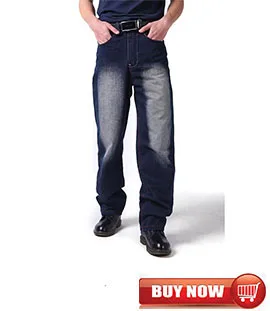 Mcik Большие размеры 30-46 хип-хоп мешковатые джинсы мужские с несколькими карманами скейтборд карго джинсы для мужчин тактические джинсовые