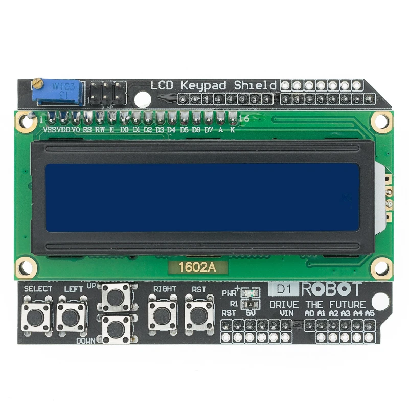 ЖК экран с клавиатурой дисплей 1602 модуль дисплея для Arduino ATMEGA328 ATMEGA2560 raspberry pi UNO
