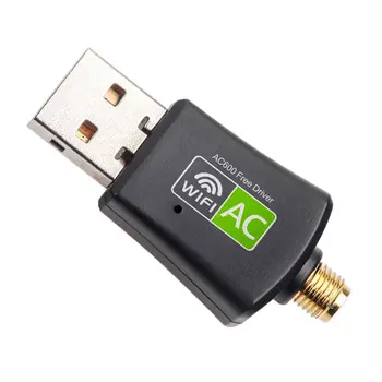 

600M Desktop Wireless Network Adapter Home USB 2.0 Plug And Play PC Music Gaming Data Transmit With Antenna Stable Dual Band