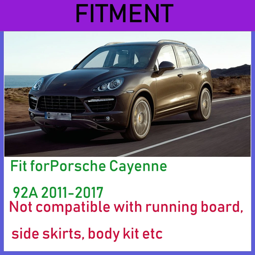 Автомобильные Брызговики для крыла Брызговики, аксессуары для Porsche Cayenne 92A 2011
