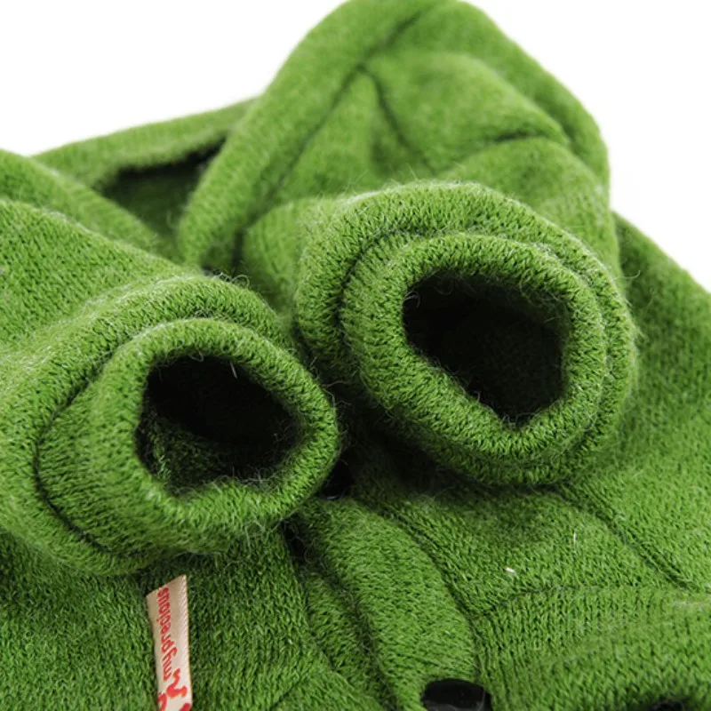 Одежда для собак для домашних любимцев собак кошек трикотажный свитер для щенков однотонное зимнее теплое пальто для Чихуахуа Одежда для собак Зимний костюм для домашних животных