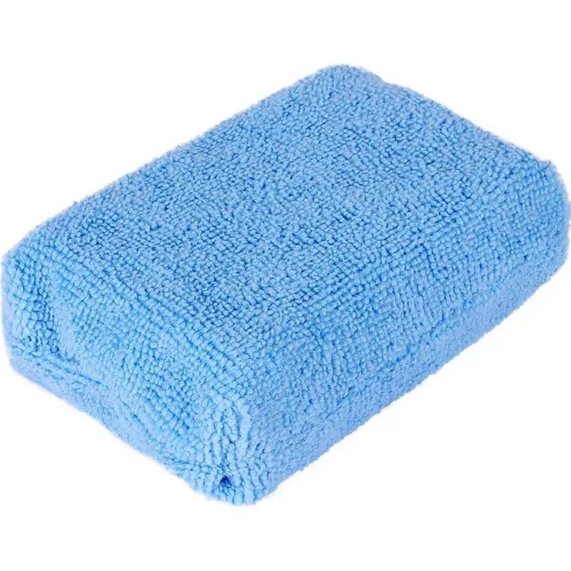 10pcs Waxing Polishing Sponge Block Sponge Block Terry Cloth Square Car