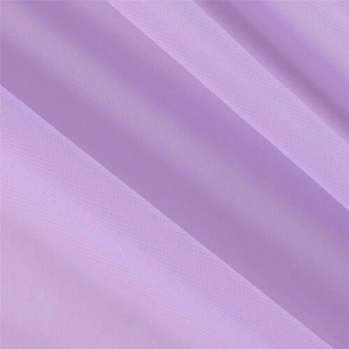 Новая мода 58 дюймов полиэстер шифон ткань сплошной цвет черный бордовый ткань для свадебного платья 50 цветов s - Цвет: lilac
