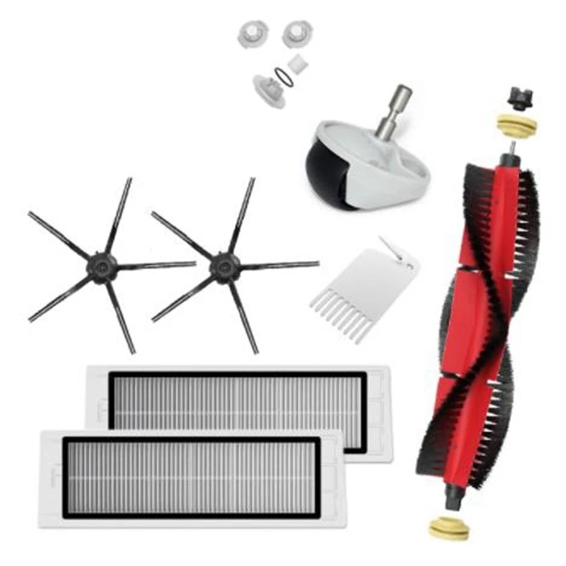 Фильтр основной щетки черная боковая щетка для пылесосов Xiaomi Roborock S50 S51 S55 S5 Max