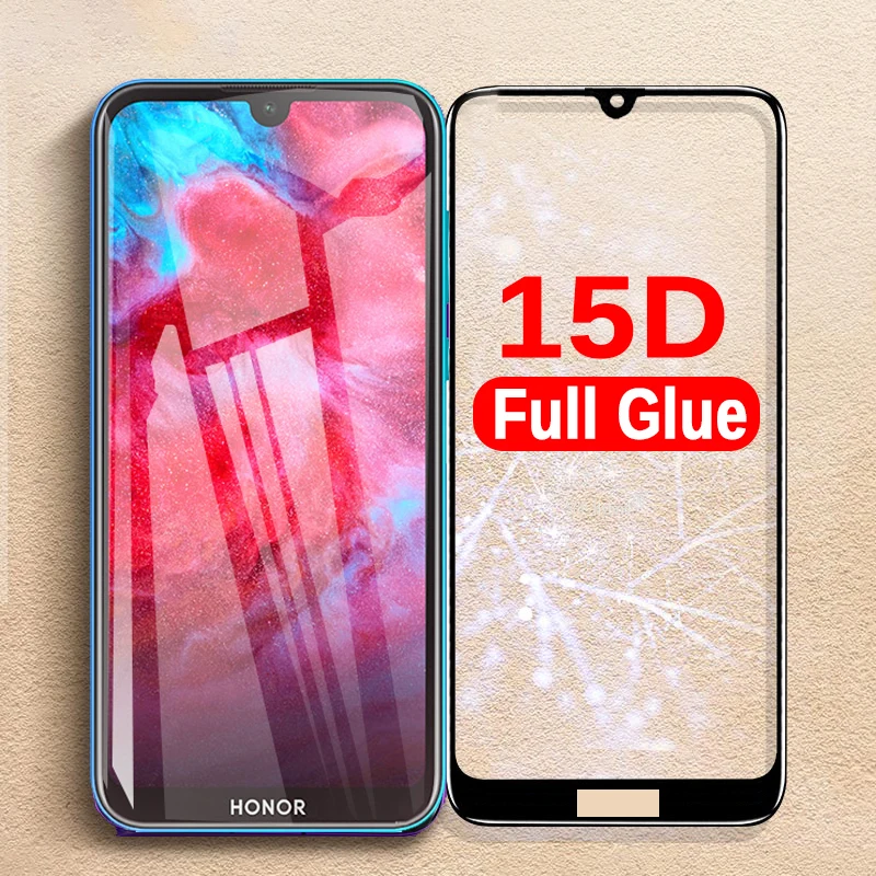 15D закаленное стекло для huawei Honor Play 8 3e защита экрана полное клеевое Защитное 8a Honer