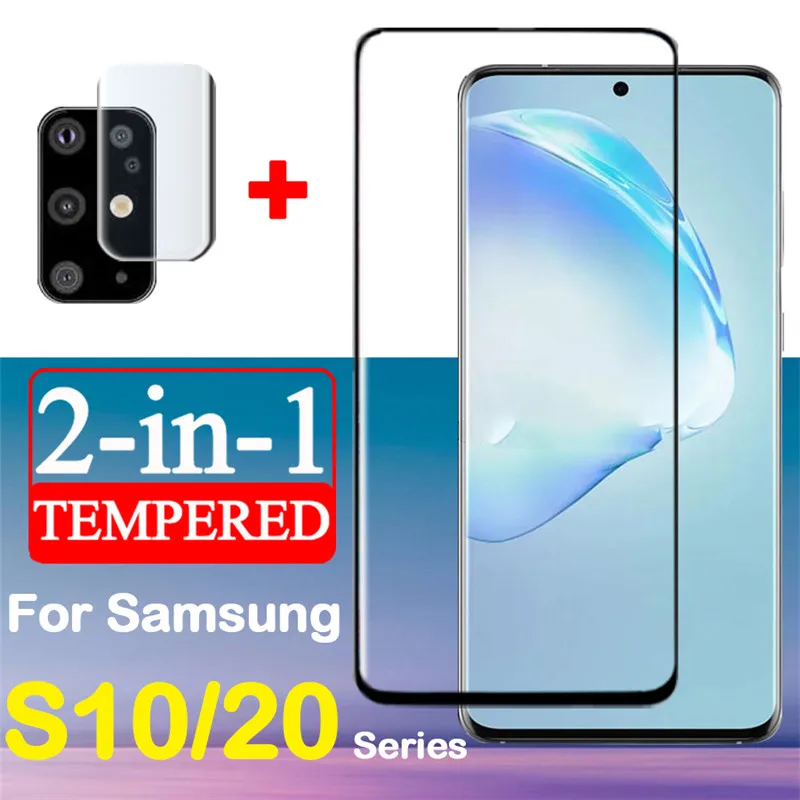 Защитное стекло S20 для samsung galaxy s10 plus s10e 10e S 10 20 20plus ультразакаленное пленка