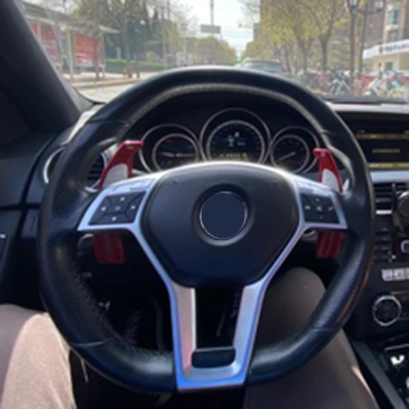 Рычаг переключения передач для Mercedes Benz AMG A45 CLA45 C63 C65 S63 GLA45 E43 SL63 рулевое колесо из