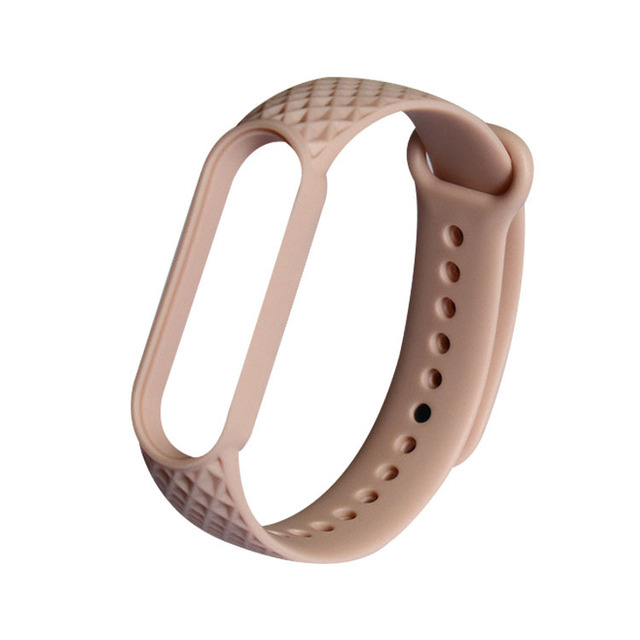 for Xiaomi Band 6 5 4 3 Strap Replacement Wristband MiBand 6 5 Wristband TPU Rhombus Strap for xiaomi Mi Band 5 6 strap