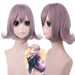 Perruque de Cosplay longue Nanami ChiaKi Danganronpa: Trigger Happy Havoc, perruque synthétique résistante à la chaleur 