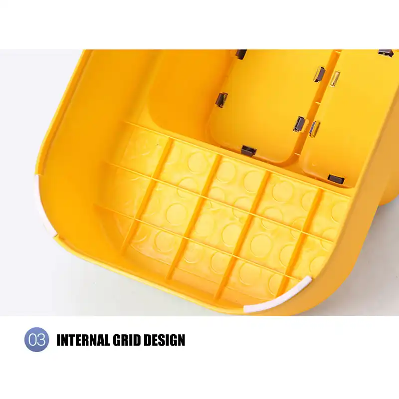 YOUNGE Children Step Stool Multi-Function Anti-Slip Thicken Footstool Single//Double Layers Stool for Kids Children