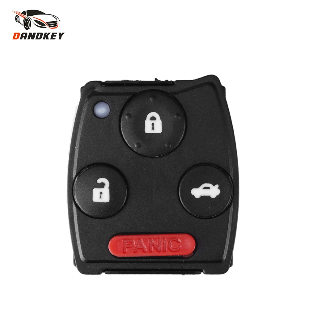 Dandkey 50pcs Car Key Pad For Honda Accord Civic Crv Pilot Fit Jazz