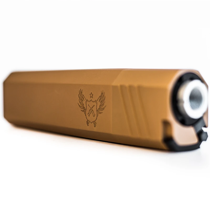 

AEG Toy Water Gun Accessories Airsoft Paintball SILENCER CO OSPREY SUPPRESSOR 14mm screw with flashhider