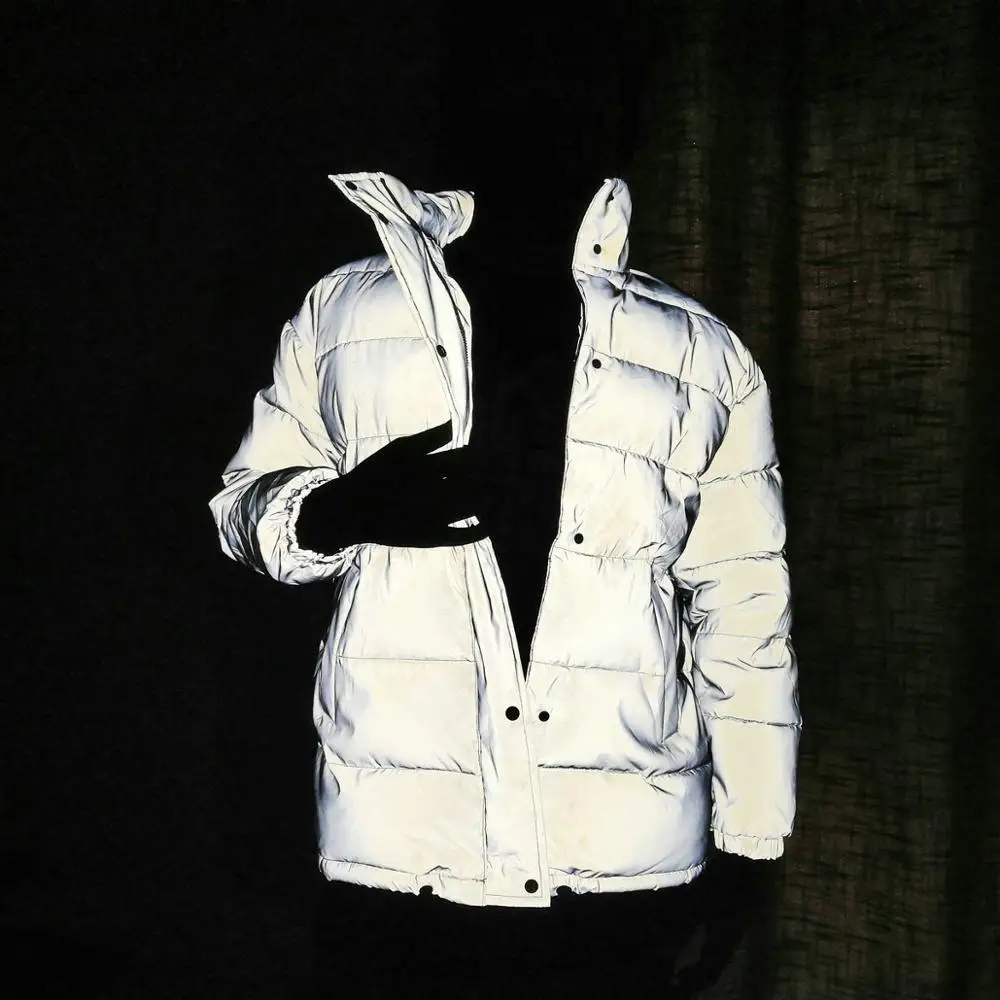 Зимний светоотражающий светильник для девочек 2020 длинное теплое Женское пальто