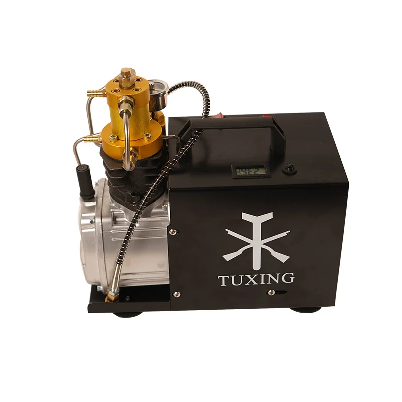 Воздушный компрессор TUXING 4500PSI 300Bar PCP автоматическая очистка и регулируемая
