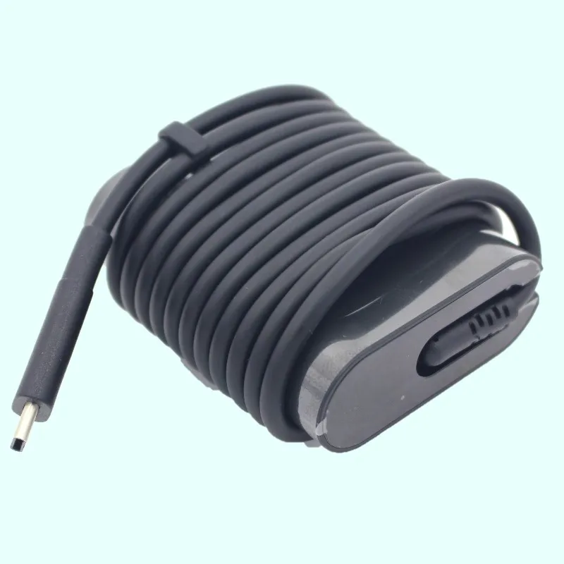 Оригинальные для Dell 30 Вт USB-C HA30NM150 DA30NM150 0F17M7 08XTW5 Latitude 11 5000 5175 7275 XPS 12 9250 адаптер переменного тока Зарядное устройство