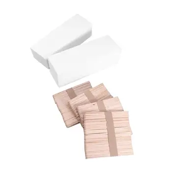 

400 Pcs Depilatory Sets Professional Premium Nonwoven Paper Epilator Depilatory Strip Hair Rmoval Wax Strip for Women Men