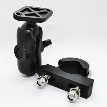 

Handlebar Rail Mount Handle Bar Mount with 6 CM Short Double Socket Arm and Diamond Adapter
