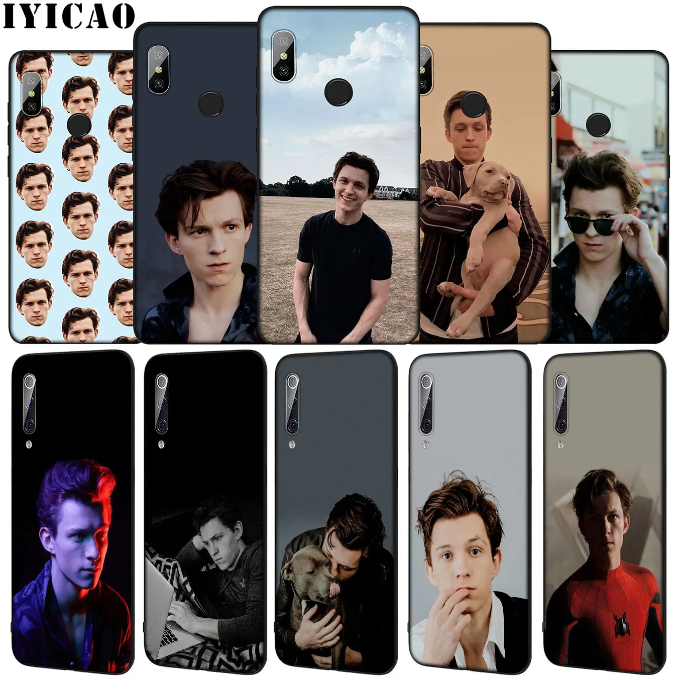 Мягкий силиконовый чехол IYICAO Tom Holland для телефона Xiaomi Mi 10 9 9T A3 Pro 8 SE A2 Lite A1 CC9 CC9E 6