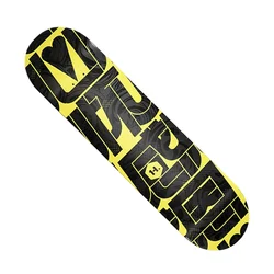 Double Rocker Skateboard Deck Maple Wood Professional Action Skateboard For Adults Teenager Roda Skate Entertainment BS50BM
