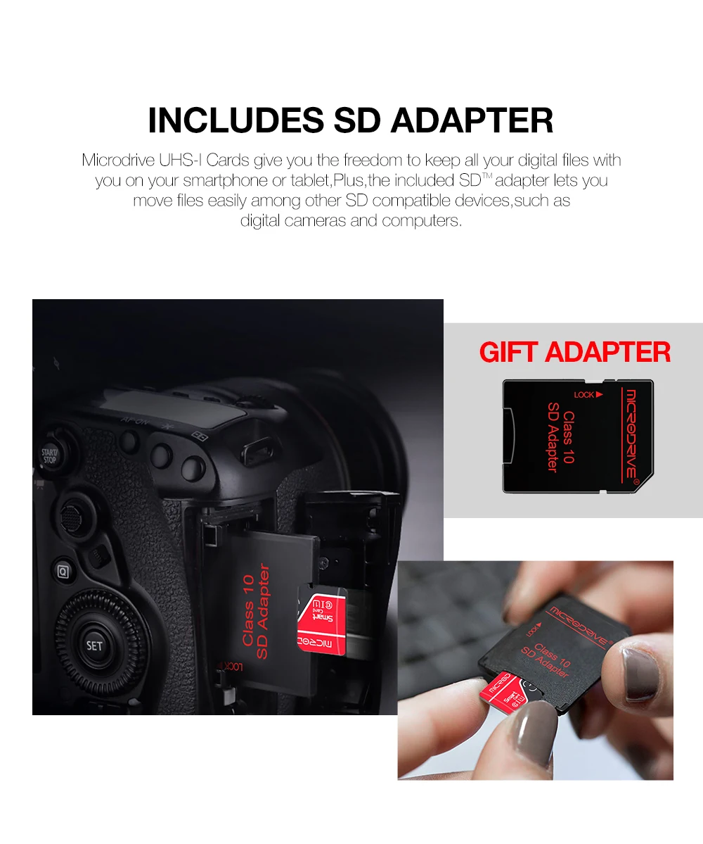 Micro SD TF карта 4 ГБ 8 ГБ 16 ГБ 32 ГБ 64 ГБ 128 Гб класс 10 Флэш-память Microsd карта 8 16 32 64 128 ГБ для смартфона адаптер