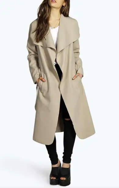 

Women Ladies Long Sleeve Cardigan Coat Suit Top durable enought for your daily wearing Open Front Jacket Outwear Laipelar