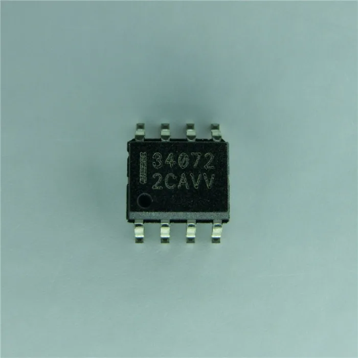 10 шт. MC34072DR2G лапками углублением SOP-8 34072 MC34072
